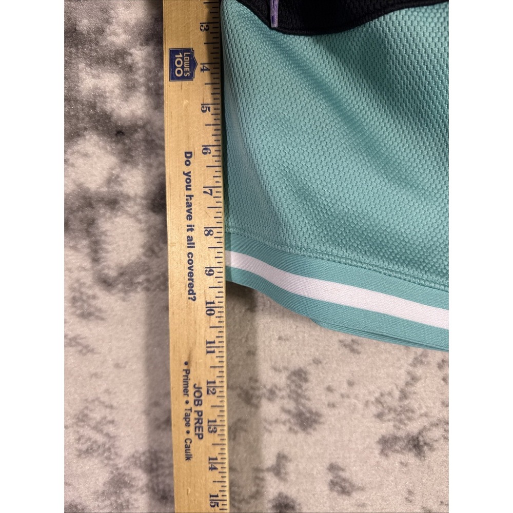 Puma Claw Pack Shorts Mens Size Large Black Teal Embroidered Active Y2k Street - Picture 5 of 10